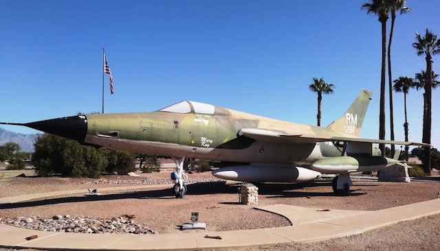F-105D Thunderchief, Davis-Monthan AFB, Tucson, Arizona F-105D Thunderchief, Davis-Monthan AFB, Tucson, Arizona